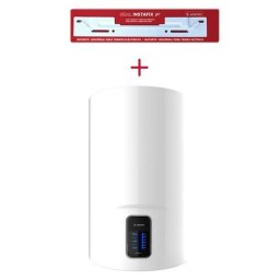 Ariston Lydos WiFi 80 Termo Eléctrico Vertical 80L B + Soporte de Pared Instafix