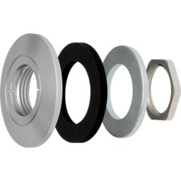 Housing Axis 5507-111 Plata Compatible AXIS F1005-E/F1035-E/P1214-E/P1224-E Cableado 4,5 cm