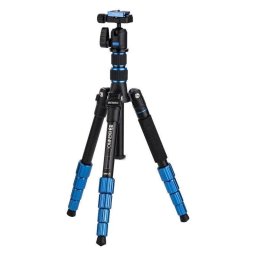 Trípode Benro FSL09AN00 Slim Travel compacto aluminio 130 cm 4 kg azul