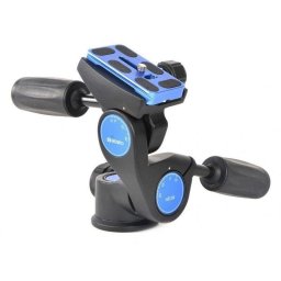 Rotula Benro HD2A soporte hasta 8 kg con placa Arca-Swiss y nivel