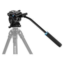 Cabeza para trípode Benro S2PRO base plana fluida soporte 2,5 kg