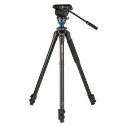 Trípode Benro A2573FS4PRO con Rótula Vídeo S4PRO, 177 cm, 4 kg, Aluminio