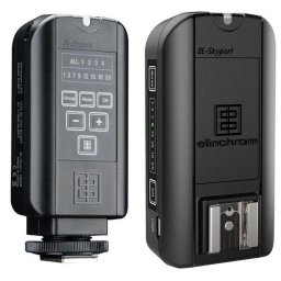 Radio trigger Elinchrom Skyport Plus Kit 16 canales alcance 200 m batería AA