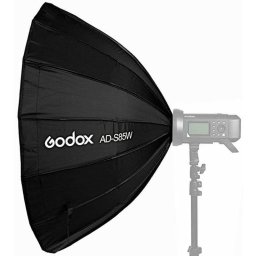 Softbox Godox AD-S85W 85 cm Parabólica Difusor con Montura Godox y Accesorios