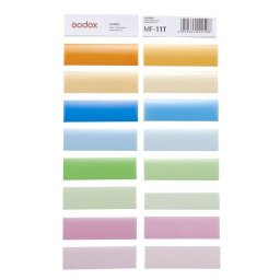 Kit de filtros de color Godox MF-11T para flash macro MF12 ajuste temperatura