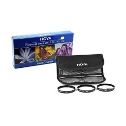 Filtro close-up Hoya Close-Up Set II 49mm kit 3 lentes multi-capa