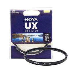 Filtro de lente Hoya UX UV 37 mm con revestimiento hidrofugo y marco slim