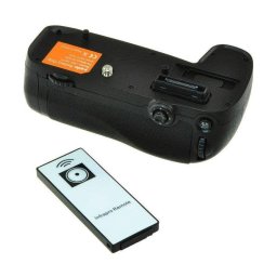 Grip Jupio para Nikon D7100 D7200 con mando remoto y compatibilidad EN-EL15 AA