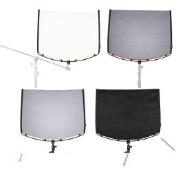Drapeu Rapid Manfrotto LL LR1912 Kit Reflector 60x91cm con 4 telas y estuche