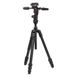 Trípode Manfrotto Befree GT PRO 3D Aluminio Compacto Profesional 6kg