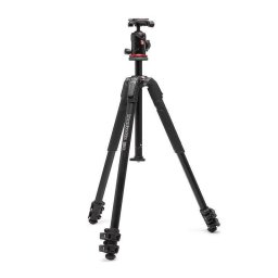 Trípode Manfrotto MK190X3 aluminio con rótula ball 496Arca portabilidad profesional