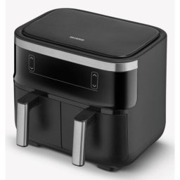 Freidora de Aire Severin FR 2463 8L 2600W Doble Cesta Pantalla LED
