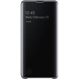 Samsung Clear View Cover Negra para Samsung Galaxy S10