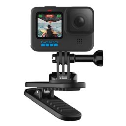 Pinza magnética GoPro ATCLP-001 para Hero Black 6/7/8, montaje universal, 72g, negra