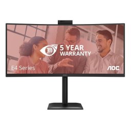 Monitor AOC CU34E4CW 34" UltraWide Quad HD 120Hz VA Curvo HDR10 USB-C KVM
