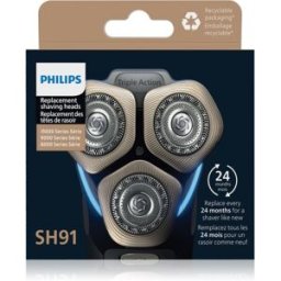 Series 9000 Sh91/50 Cabezales De Repuesto Para El Afeitado 1 Ud