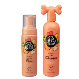 Pet Head Quick Fix para perros - Set de 2 Espuma y Champú