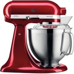 KitchenAid 5KSM185 PS ECA Robot de Cocina 4.8L 300W Rojo