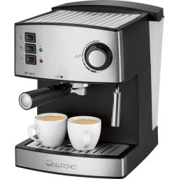 Cafetera Espresso Clatronic ES 3643 1,6L 15 bares con vaporizador y bandeja extraíble