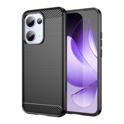 Funda móvil fibra de carbono silicona-policarbonato protección aire TPU esquinas redondeadas