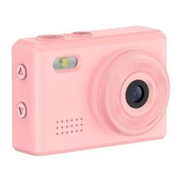 Cámara Compacta Nilox CarryCam Mini HD 720p USB-C Filtros Vintage Rosa