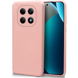Funda para móvil Cool Silicona Flexible Rosa Protección Cámara para Xiaomi REDMI Note 15 Pro