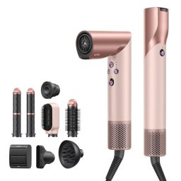 Secador de Pelo con Difusor Mova Master 10 1600W 4 Temperaturas 3 Velocidades Accesorios Rosa