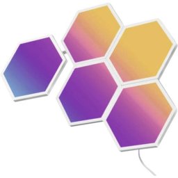 Luz de pared Govee RGBIC Glide Hexa Wi-Fi Bluetooth 5 piezas regulable