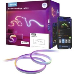 Tira LED inteligente Govee H61D5301-OF-EU Wi-Fi RGB 5 m IP65