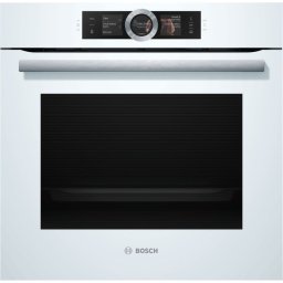 Bosch Serie 8 HSG636BW1 Horno Multifunción con Vapor 71L A+ Blanco