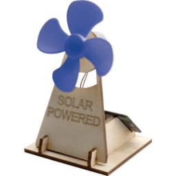SOL-EXPERT SOL-EXP 10450 - Abanico solar, kit de construcción de madera