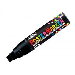 Rotulador artline poster marker epp-12 punta redonda 12 mm color negro