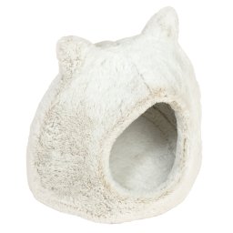 Cueva de peluche TIAKI para gatos - aprox. 43 x 42 cm (Diám x Al)