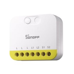 Interruptor inteligente Sonoff MINI DUO-L Zigbee 2 canales Compatible asistentes voz
