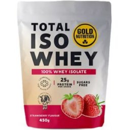 Gold Nutrition Total Whey Protein Fresa 450g