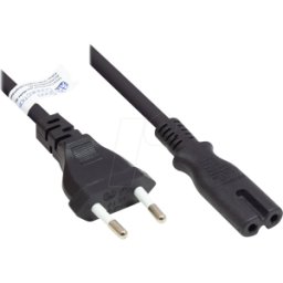 GOOD CONNECTIONS GC P0370-S075 - Euro enchufe tipo C a C7, negro, 0,75 mm², 7,5 m..