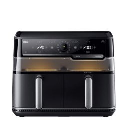 Braun Freidora de aire TwinCook 5 2en1 TD 5073I negro TD5053I-TD5053IBK