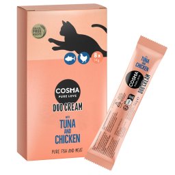 Cosma DUO Cream 24 x 14 g - Pack Ahorro - Salmón y pollo