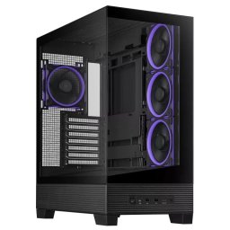 ASUS A31 PLUS ARGB Mid Tower ATX Doble Cristal Templado USB-C Negra
