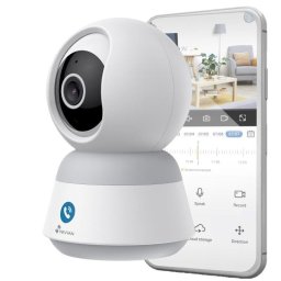 Cámara IP Nivian NVS-IPC-IS6-CALL 4MP QuadHD WiFi Motorizada Visión Nocturna 360° Tuya Smart