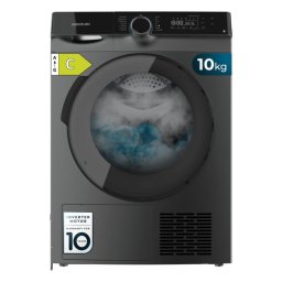 Secadora Cecotec Bolero DressCode Dry 10505 Inverter Bomba de Calor 10kg Clase C UV Care Planchado Fácil Acero