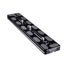 Placa para cabeza de trípode Mantona 21466 aluminio 200 mm negro