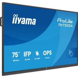 Pantalla interactiva iiyama TN7505A-B1AG 74,5" 4K UHD IPS táctil antirreflejos