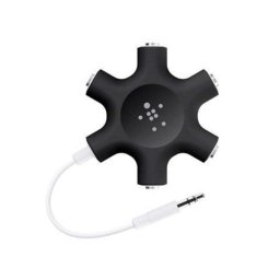 Divisor de audio Belkin F8Z274BT 5x 3,5 mm verde y blanco