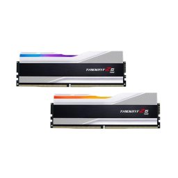 Memoria RAM G.Skill Trident Z5 RGB F5-6000J3040G32GX2-TZ5RS 64GB 2x32GB DDR5 6000MHz CL30 Intel XMP RGB Plata