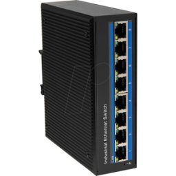 LOGILINK NS201P - Switch, 8 puertos, Fast Ethernet, PoE