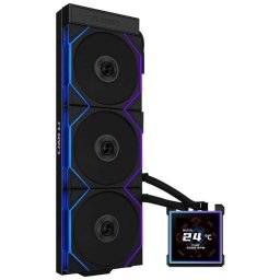 Refrigeración Líquida Lian Li HydroShift II LCD-S 360 mm 3 Ventiladores Pantalla IPS RGB Negro
