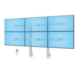 Soporte para monitor StarTech 6-MONITOR-ARM-A hasta 6 pantallas 32" regulable VESA