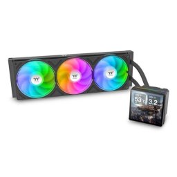 Refrigeración Líquida Thermaltake TH360 V3 Ultra ARGB 360mm 3 Ventiladores LCD Display