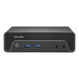 Barebone Shuttle NE10N Intel N100 16GB RAM SSD M.2 Enfriamiento Pasivo VESA